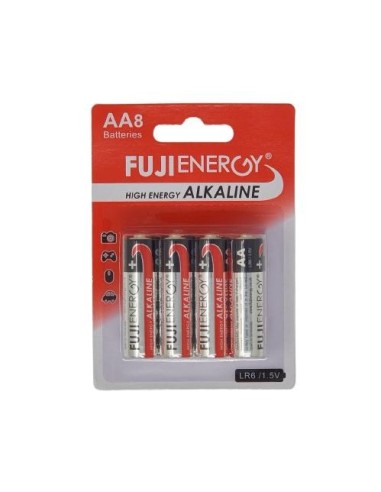 Battery FUJI High Energy Alkaline AA Pack of 8