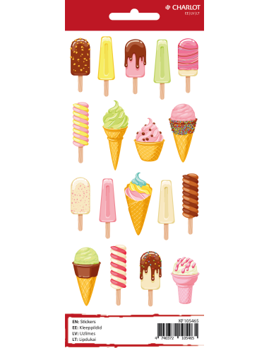 Labels Charlot (Ice creams)