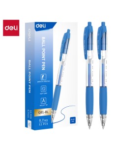 Pastapliiats DELI Q81 0.7mm nupuga sinine