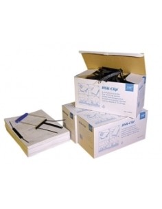 *Archive clip HSK-Clip plastic, black (100pcs per box) 1pcs