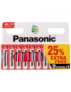 Battery Panasonic Red Zinc R6RZ 10pcs