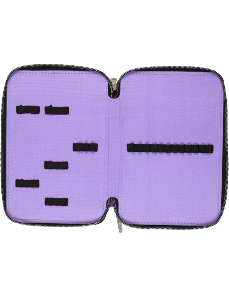 Pencil Case deVENTE "Ballet Academy", Double-sided, 21x14x5.2 cm, Pink
