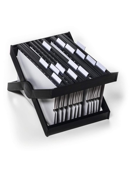Suspension Durable carry for ca 30 susp.files A4 or folio, black