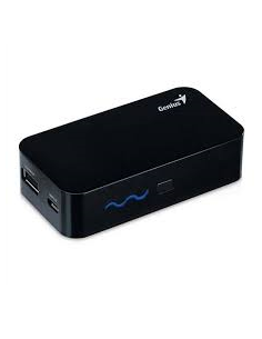 *Mobiilne Power Bank Genius ECO-U521 5200mAh, must