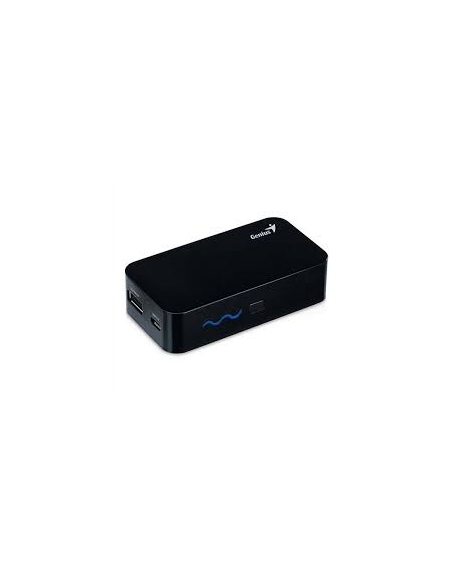 *Mobiilne Power Bank Genius ECO-U521 5200mAh, must