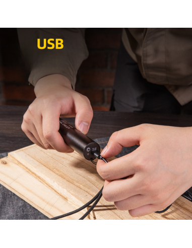 Flashlight 3W 1200mAh BLACK