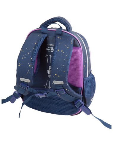 School Backpack deVENTE "Chiisana Hoshi", Hard Shell, 37x28x16 cm, 16 L, 700 g