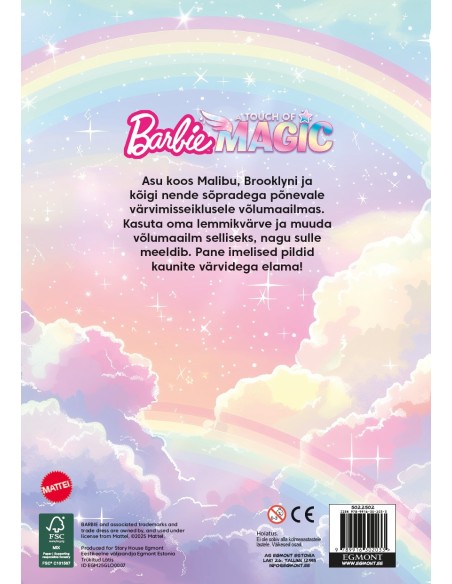 Barbie. A Touch of Magic. Värvimisra