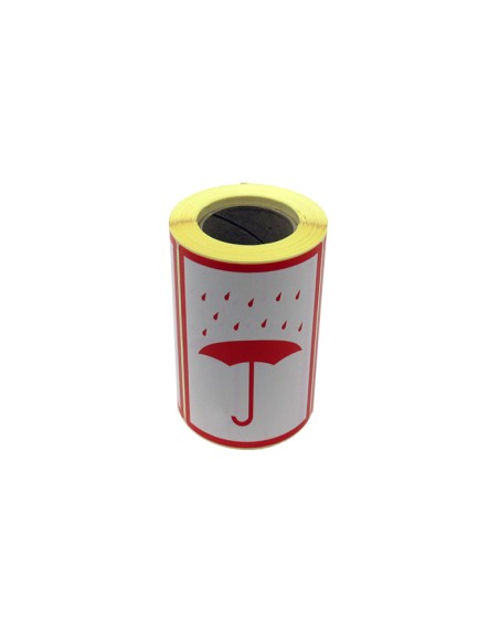 Labels Charlot for package Keep dry 74x104mm