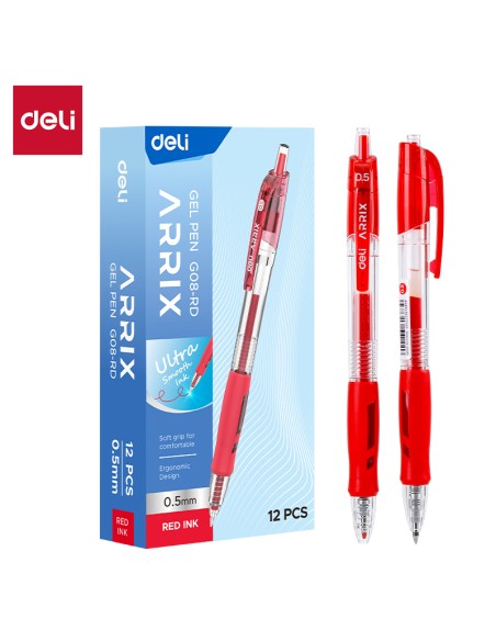 Geelpliiats Deli Arris 0,5mm nupuga punane