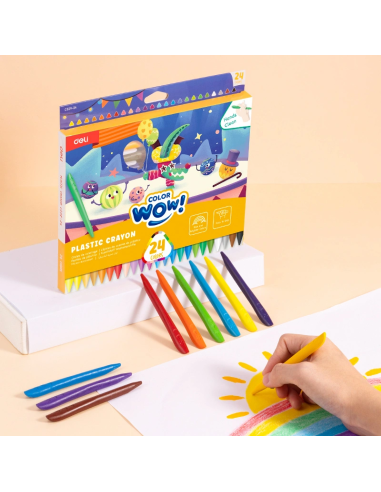 Vahakriidid DELI ColorWow 12 värvi