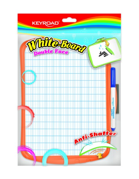 21.5 X 29cm white board with mark pen/OPP bag