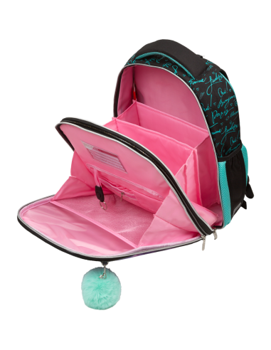 School Backpack deVENTE "Paris Girl", Hard Shell, 38x29x17 cm, 17 L, 800 g
