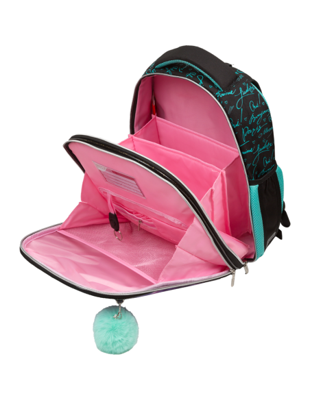 School Backpack deVENTE "Paris Girl", Hard Shell, 38x29x17 cm, 17 L, 800 g