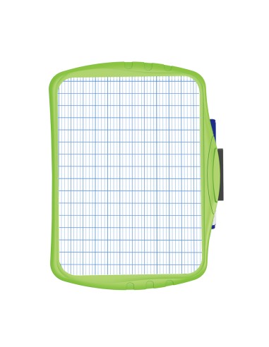 Valge tahvel Keyroad 21.5x29cm kahepoolne, plastikraamiga, markeriga