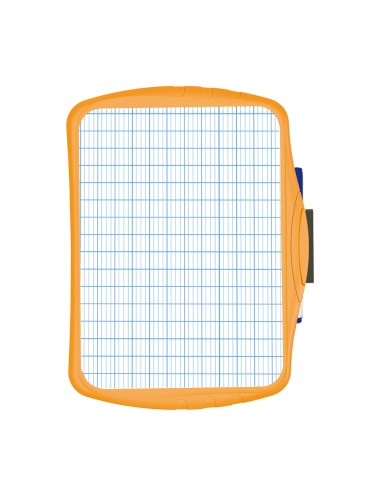 Valge tahvel Keyroad 21.5x29cm kahepoolne, plastikraamiga, markeriga