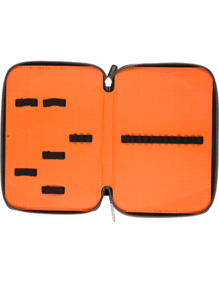 Pencil Case deVENTE "Fast Or Last", Double-sided, 21x14x5.2 cm, Black