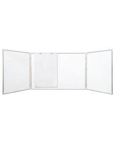 Multi-panel white magnetic board 2x3 120x90/240cm