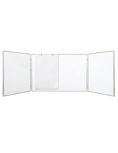Valge magnettahvel 2x3 tiibadega 120x90/240cm
