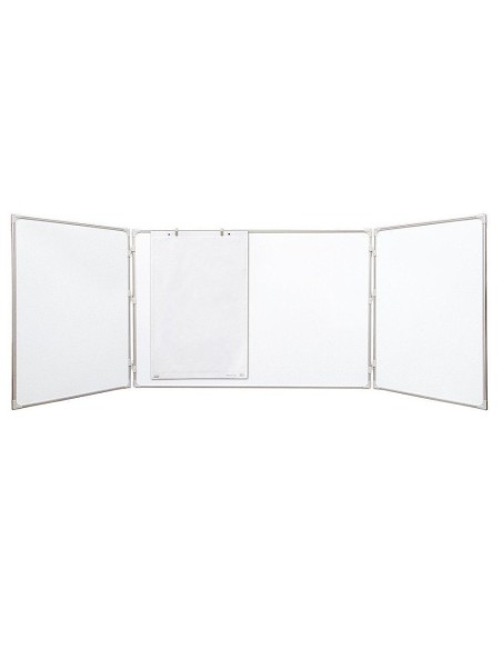Multi-panel white magnetic board 2x3 120x90/240cm