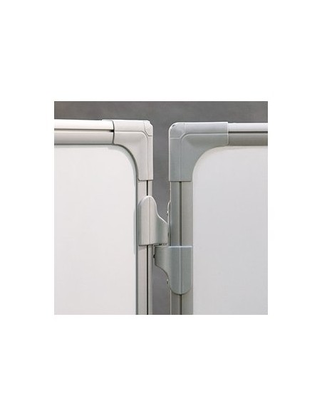 Multi-panel white magnetic board 2x3 120x90/240cm