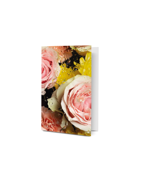 Postcard  - Pink roses