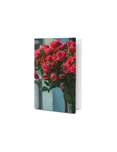 Postcard  - Red roses