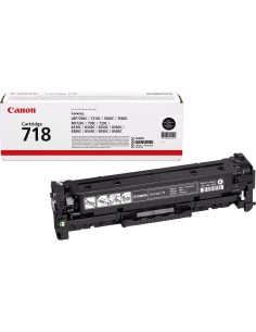 Toonerikassett Canon CRG-718BK, Black, Kõrge tootlikkusega