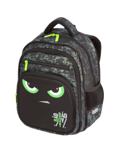 School Backpack deVENTE "Bad Boy", Hard Shell, 37x28x16 cm, 16 L, 700 g