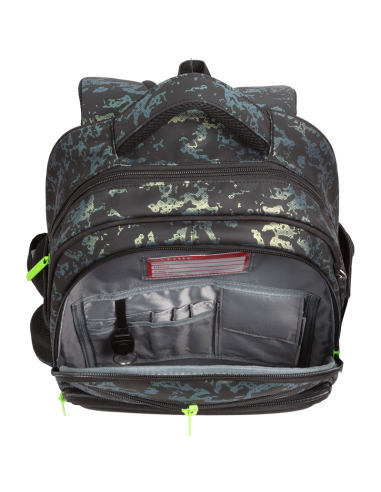 School Backpack deVENTE "Bad Boy", Hard Shell, 37x28x16 cm, 16 L, 700 g