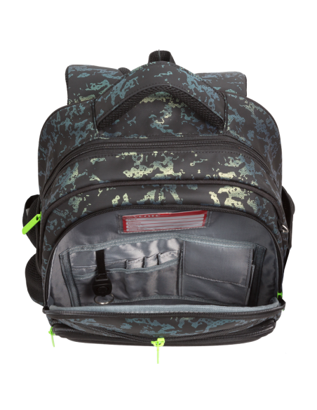 School Backpack deVENTE "Bad Boy", Hard Shell, 37x28x16 cm, 16 L, 700 g