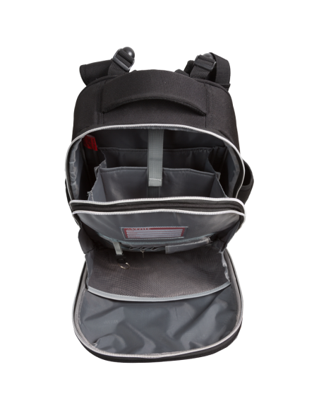 School Backpack deVENTE "Wild Power", Hard Shell, 38x28x16 cm, 17 L, 950 g