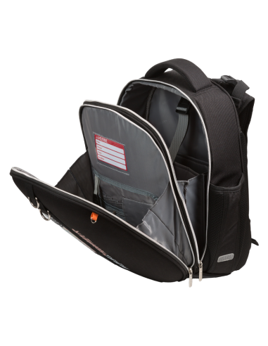 School Backpack deVENTE "Wild Power", Hard Shell, 38x28x16 cm, 17 L, 950 g