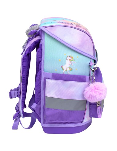 Ergonomic Schoolbag Belmil 405-41/AG Rainbow Unicorn Magic
