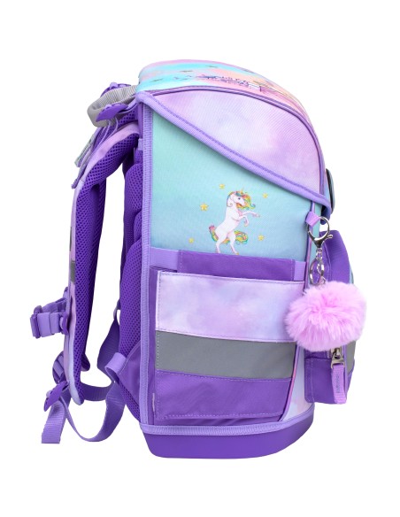 Ergonomic Schoolbag Belmil 405-41/AG Rainbow Unicorn Magic