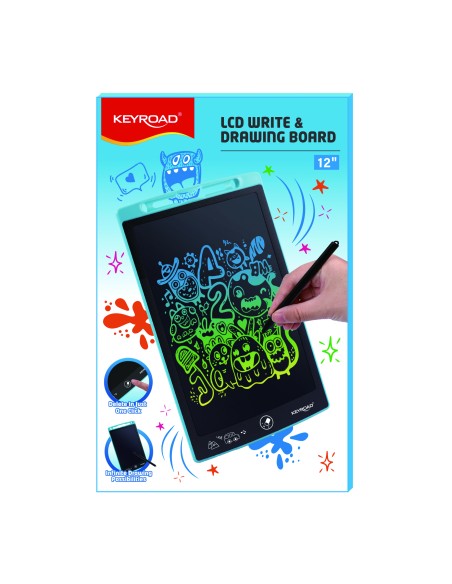 NEW! LCD drawing board- 12" screen multi-colors