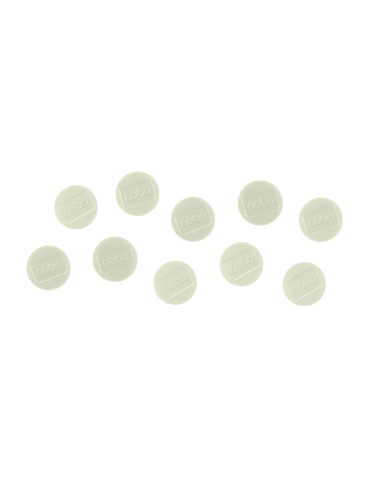 Tahvlimagnet Nobo 38mm valge 10tk/pk