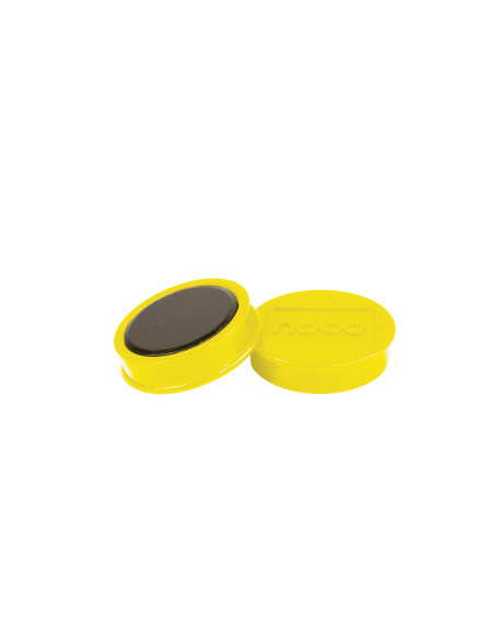 Magnet 38mm 10pcs yellow