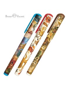 Blue ink ballpoint pen "DreamWrite. "Fauna"  0.7 MM, 3 types 2