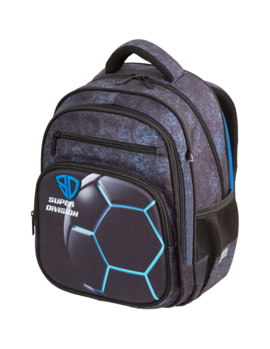 Koolikott deVENTE "Super Division", kõva kest, 37x28x16 cm, 16 L, 700 g