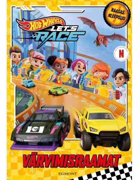 Hot Wheels. Värvimisraamat