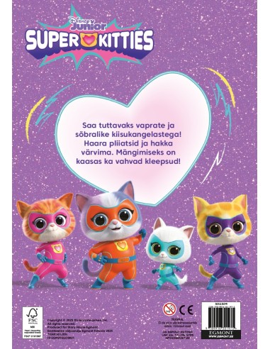 Superkitties. Värvimisraamat