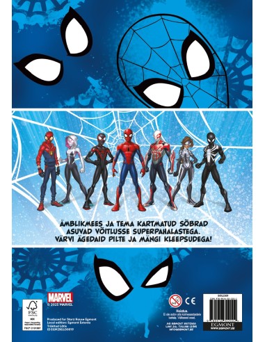 Spiderman. Värvimisraamat