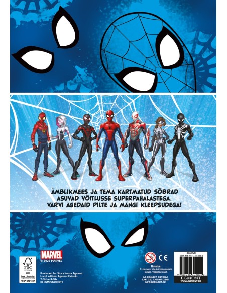 Spiderman. Värvimisraamat