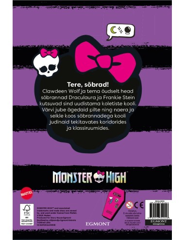 Monster High. Värvimisraamat