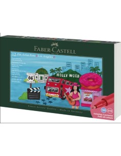 India ink Faber-Castell Pitt Artist Pen set Los Angeles, 12 pieces