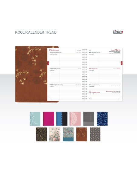 Koolikalender Trend  Timer