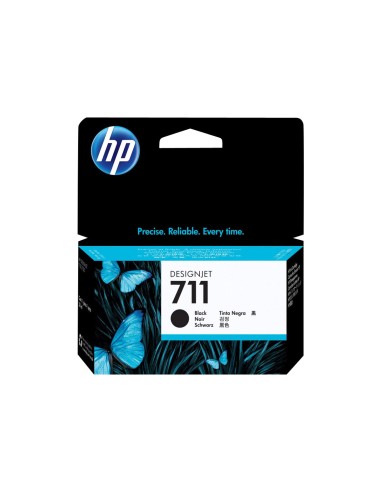 Tint HP 711, originaal, must, 38 ml