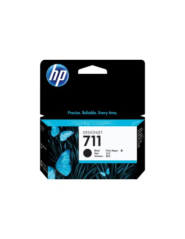 Tint HP 711, originaal, must, 38 ml
