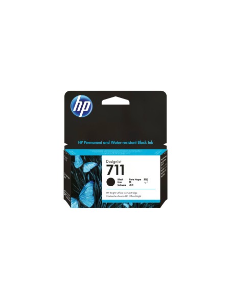 Tint HP 711, originaal, must, 38 ml